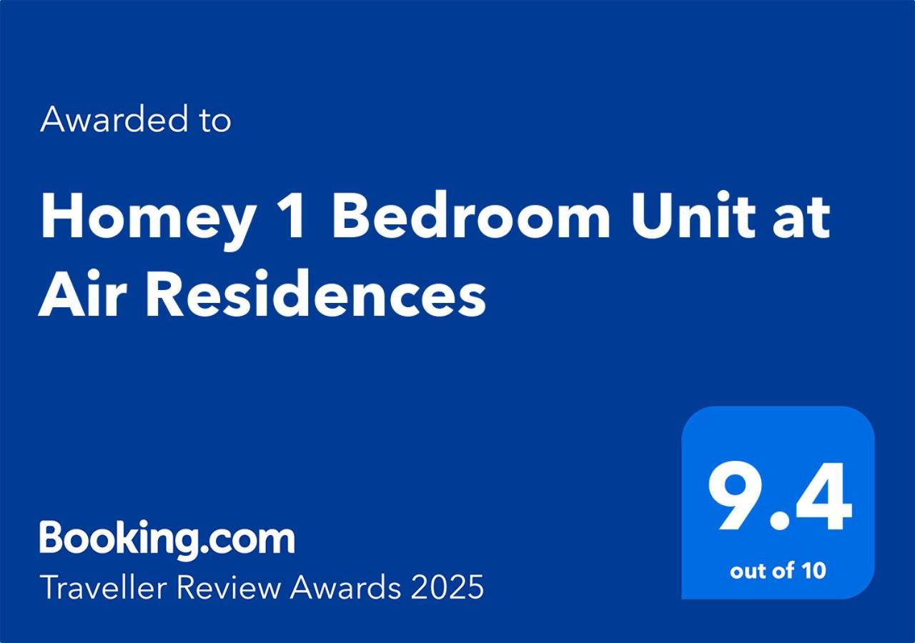 Homey 1 Bedroom Unit At Air Residences Makati City Exterior foto